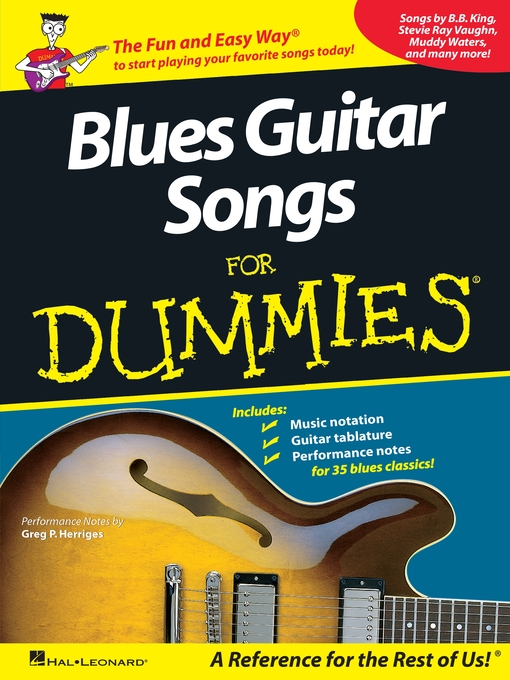 Title details for Blues Guitar Songs for Dummies (Music Instruction) by Greg Herriges - Available